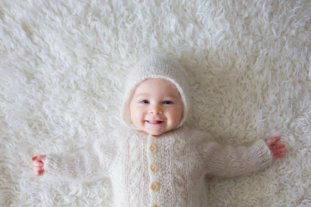 pull tricoté pour bébé